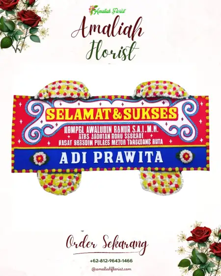Papan Bunga Ucapan Selamat Paninggilan Utara