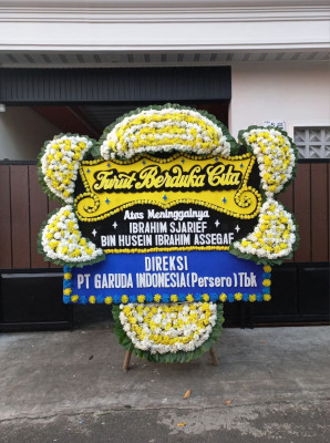 Papan Bunga Duka di Paninggilan Utara